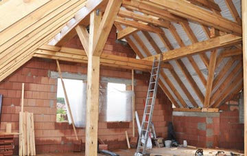 New Barn attic trusses